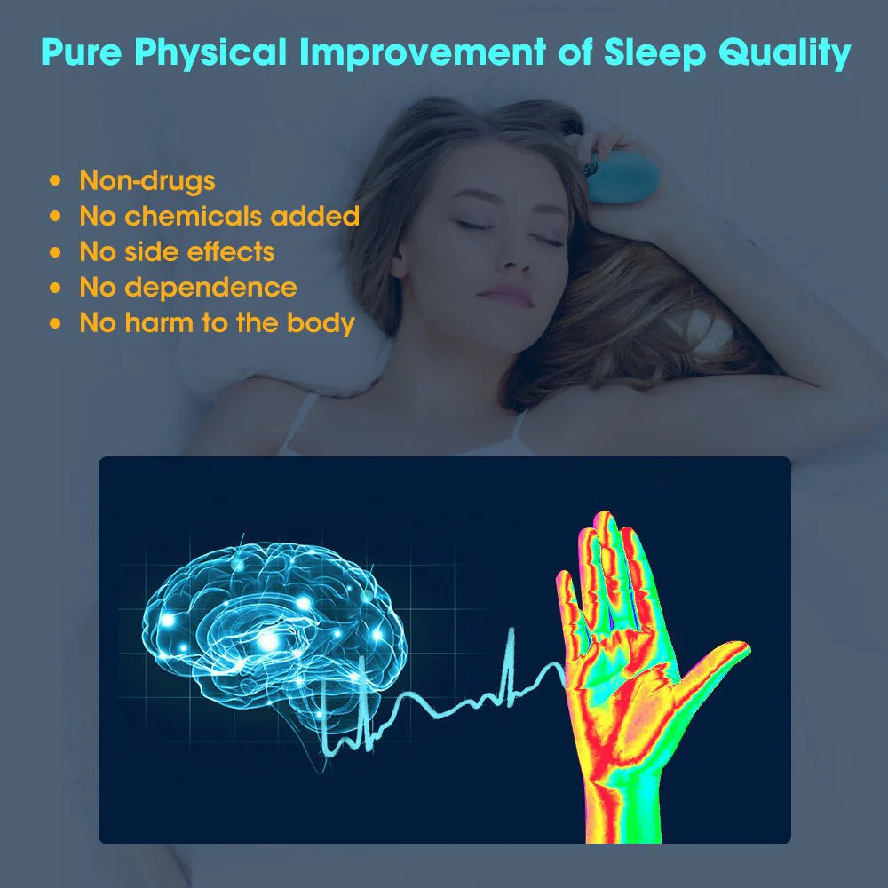 Sleep Aid Hand-held Micro-current Therapy Device